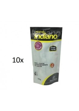 10x lot Jaborandi Henê Gel Indian Strong Black Straightening 180g - Divina Dama Beautecombeleza.com