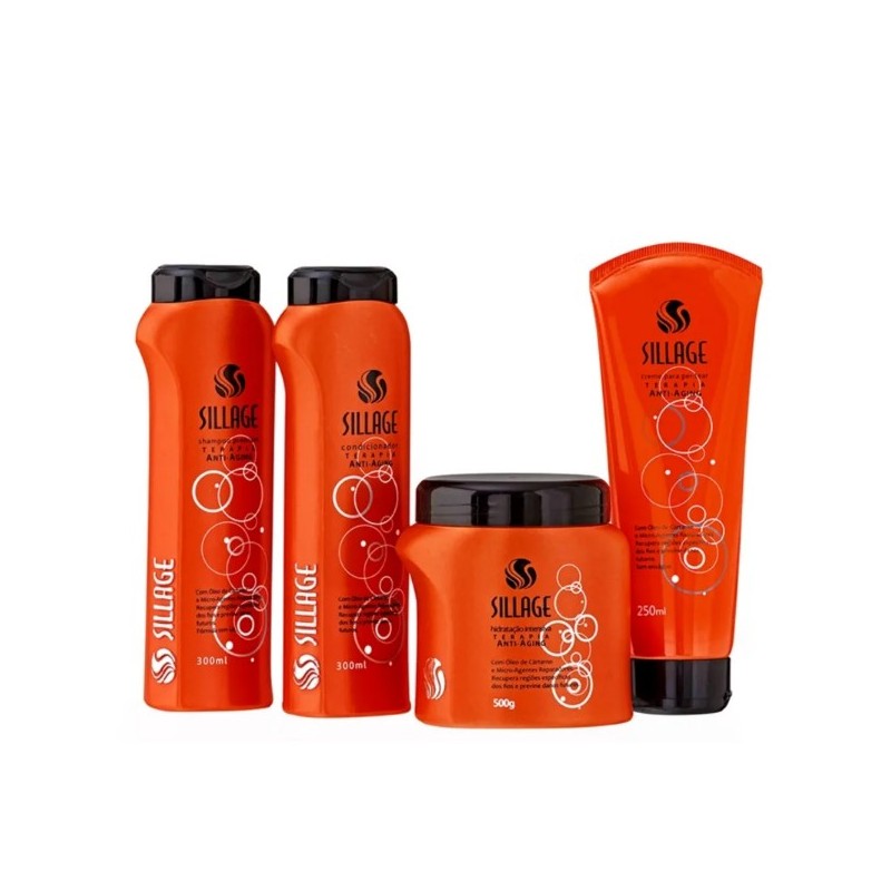 Thérapie Anti Aging (4 Products)- Sillage Beautecombeleza.com Thérapie Anti Aging (4 Products)- Sillage Beautecombeleza.com