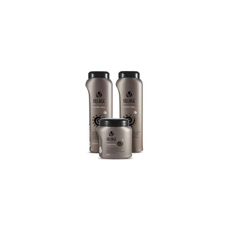 Curl Revealing Cacheados  3 Prod. - Sillage Beautecombeleza.com