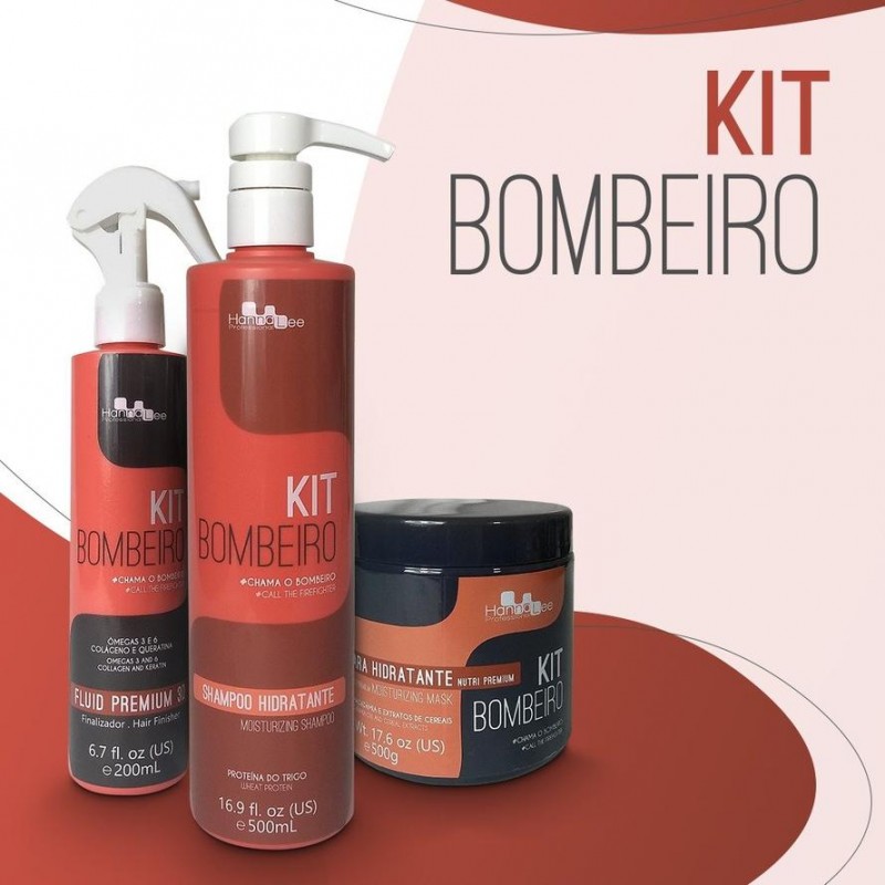 Kit Bombeiro - Hanna Lee    Beautecombeleza.com