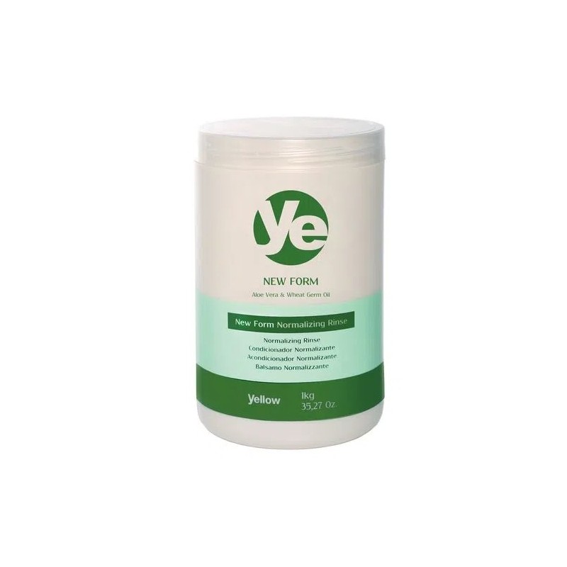 YE New Form Normalizing Rinse Creme 1Kg - Yellow 
Beautecombeleza.com