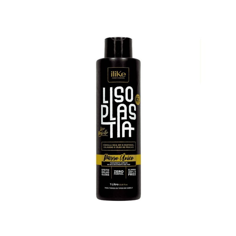 Lisoplastia Liso Perfeito Passo Único 1L - iLike Beautecombeleza.com Lisoplastia Liso Perfeito Passo Único 1L - iLike Beautecombeleza.com