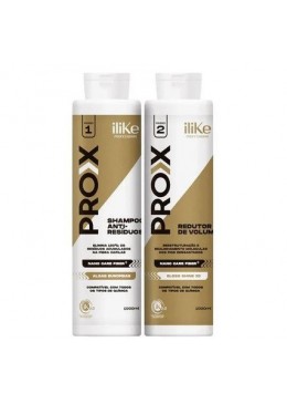 Pro X  Escova Progressiva 2x1L - iLike Beautecombeleza.com