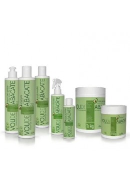 Vou de Abacate Avocado Vegan Strengthening Treatment Kit 7 Products - Griffus Beautecombeleza.com