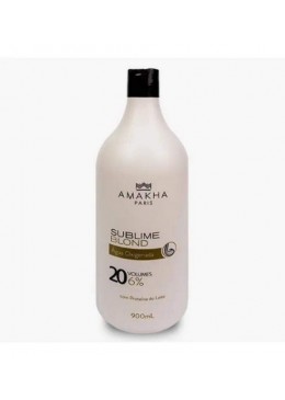 Sublime Blond OX 20 Vol. 6% Hydrogen Peroxide Discoloration 900ml - Amakha Beautecombeleza.com