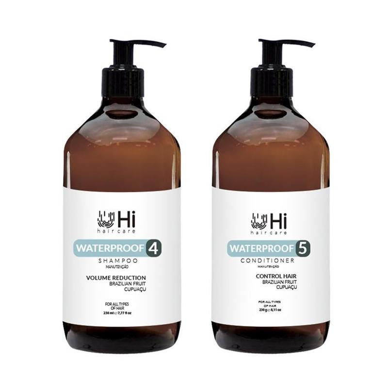 Waterproof Home Care Maintenance 2x230ml Kit - Hi Haircare Beautecombeleza.com