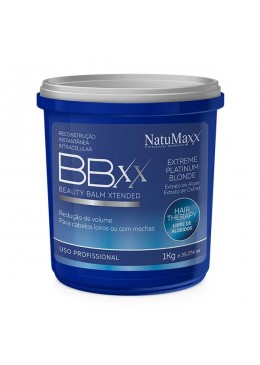 BBXX Beauty Balm Xtended Platinum Blonde 1Kg - Natumaxx Beautecombeleza.com