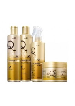 QLoira Blonde Revitalizing Sun Protection Softness Treatment Kit 4 Prod. - Griffus Beautecombeleza.com