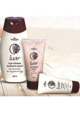 Brazilian Original Luar Body Moisturizing Exfoliating Kit 3 Products - Hinode Beautecombeleza.com