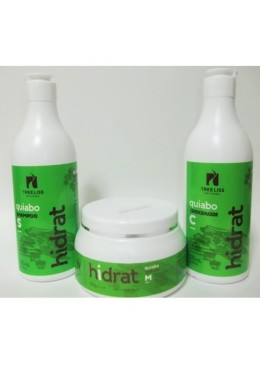 Kit Hidrat de Quiabo Tree Liss - 3 x 500ml - Tree Liss