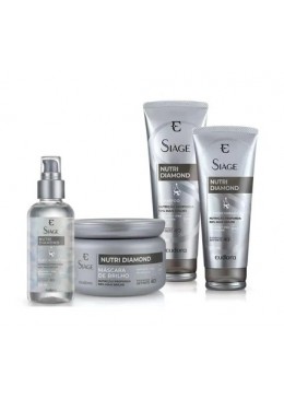 Siàge Nutri Diamond Brightness Deep Nourishing 4D Treatment 4 Itens - Eudora Beautecombeleza.com