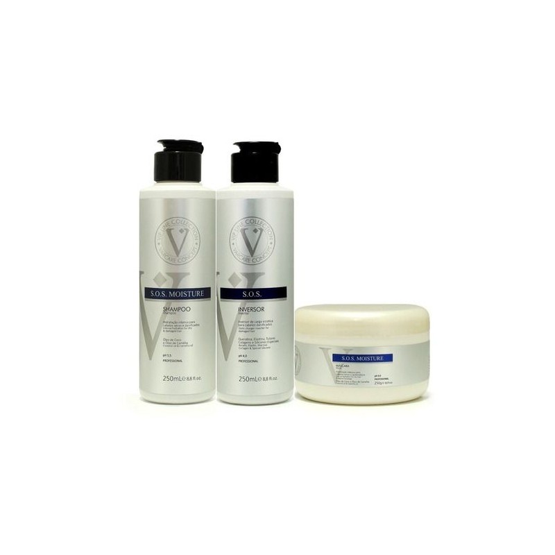 S.O.S Moisture + Inversor Varcare  Home Care Kit 3 - Vip Line Collection Beautecombeleza.com