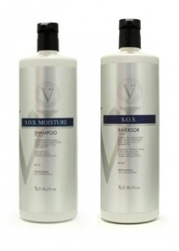 S.O.S Varcare Concept Shampoo  Moisture and Inversor Kit 2X1L  - Vip Line Collection Beautecombeleza.com
