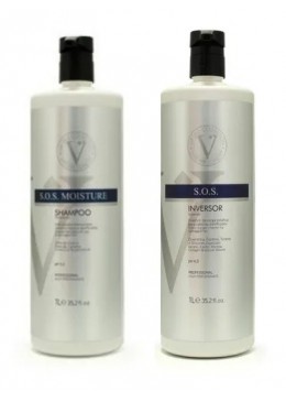 S.O.S Varcare Concept Shampoo  Moisture e Inversor Kit 2X1L  - Vip Line Collection Beautecombeleza.com