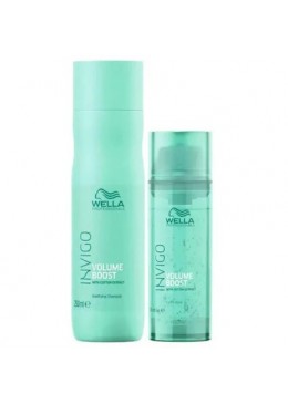 Invigo Volume Boost Crystal Cotton Polymers Maintenance Kit 2 Products - Wella Beautecombeleza.com