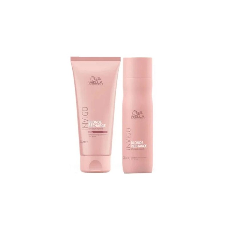 Invigo Blonde Recharge Duo (2 Produtos)- Wella Beautecombeleza.com Invigo Blonde Recharge Duo (2 Produtos)- Wella Beautecombeleza.com