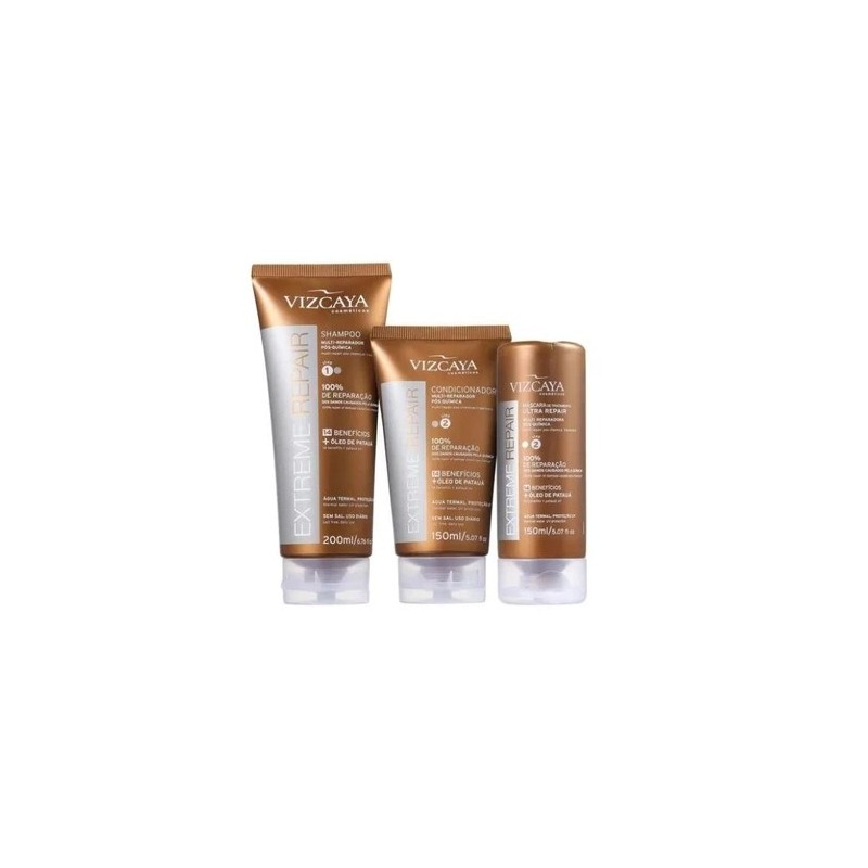 Multi-Réparateur Extreme Repair Kit 3 Prod. - Vizcaya Beautecombeleza.com Multi-Réparateur Extreme Repair Kit 3 Prod. - Vizcaya Beautecombeleza.com