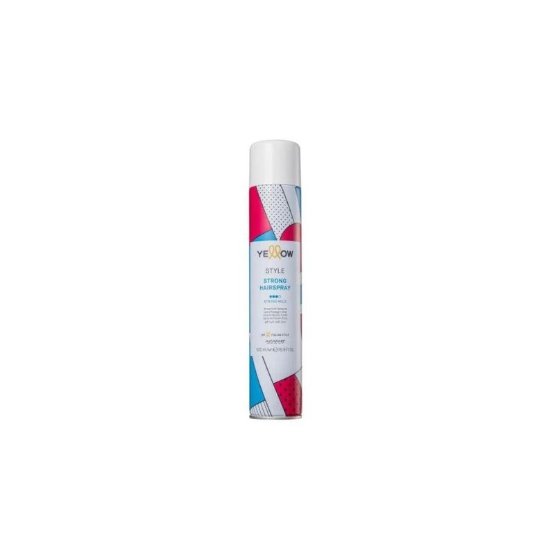 Style Strong - Spray Fixador 500ml - Yellow Beautecombeleza.com