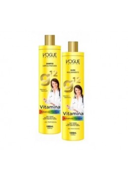 Vitamins Advanced Formula Hair Alignment Treatment G12 Kit 2x1L - Vogue Fashion Beautecombeleza.com