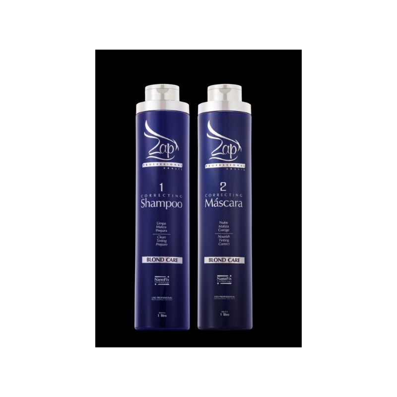 Professional Brazilian Treatment Clean Repair Nanofix Total Repair 2x1L - Zap Beautecombeleza.com