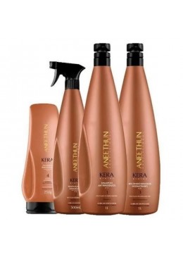 Kera Force System Reestruturação Imediata 4 Produtos - Aneethun Beautecombeleza.com