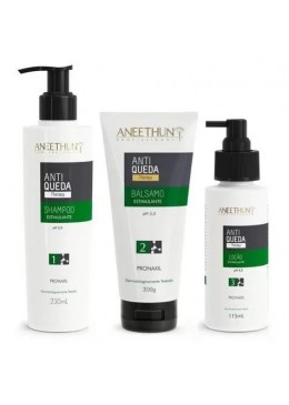 Kit Aneethun Antiqueda Bálsamo 03 Produtos - Aneethun Beautecombeleza.com