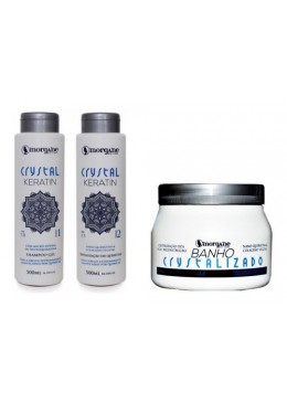 Crystal Keratin Kit 3 - Morgan  Beautecombeleza.com