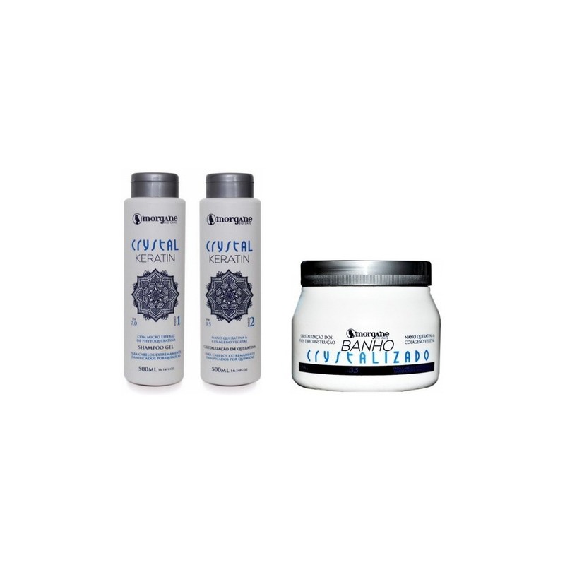 Crystal Keratin Kit 3 - Morgan Beautecombeleza.com Crystal Keratin Kit 3 - Morgan Beautecombeleza.com
