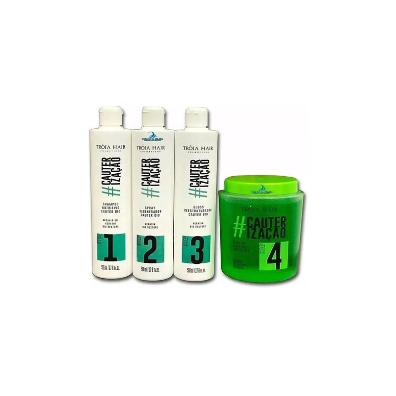 Bio Reconstructor Cautery Kit (4 steps) - Troia Hair Beautecombeleza.com