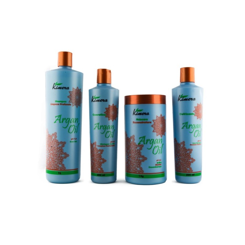 Kit Cauterização Argan Oil - Kimera 
 Beautecombeleza.com