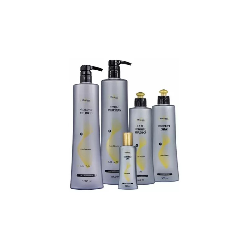 Cauter et Restructuration Capillaire avec Filtre Solaire et Silicone Kit 5 Produtos - Mairibel Profissional Beautecombeleza.com Cauter et Restructuration Capillaire avec Filtre Solaire et Silicone Kit 5 Produtos - Mairibel Profissional Beautecombeleza.com