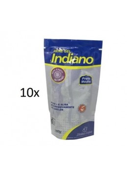 10 Henê Indiano Gel Médio Pouch 180g -  Divina Dama Beautecombeleza.com