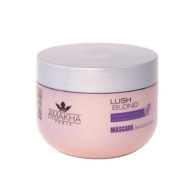 Lush Blond Tinting Neutralizing Revitalizing Hydration Mask 300g - Amakha Beautecombeleza.com