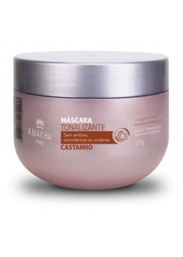 Mascara Tonalizante Castanho 300 g - Amakha Paris 
 Beautecombeleza.com