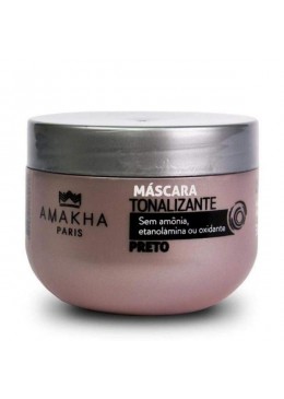 Máscara Tonalizante Preto 300g - Amakha Beautecombeleza.com