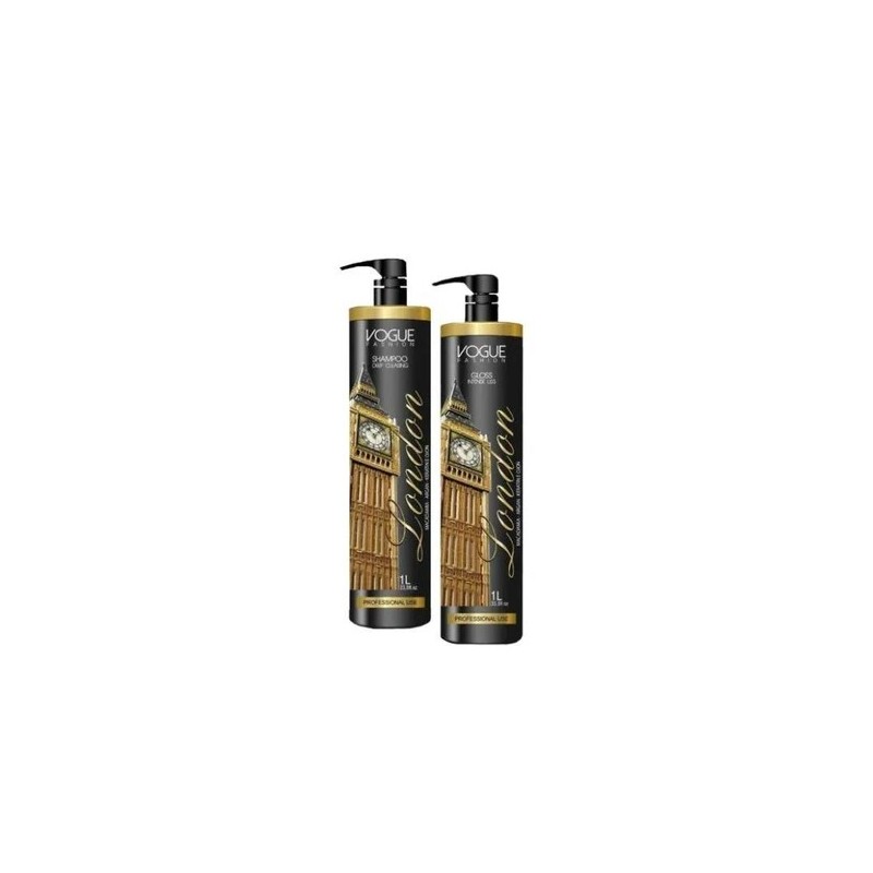 London Fashion Brush Straightening Blowout Treatment Smoothing Kit 2x1L - Vogue  Beautecombeleza.com