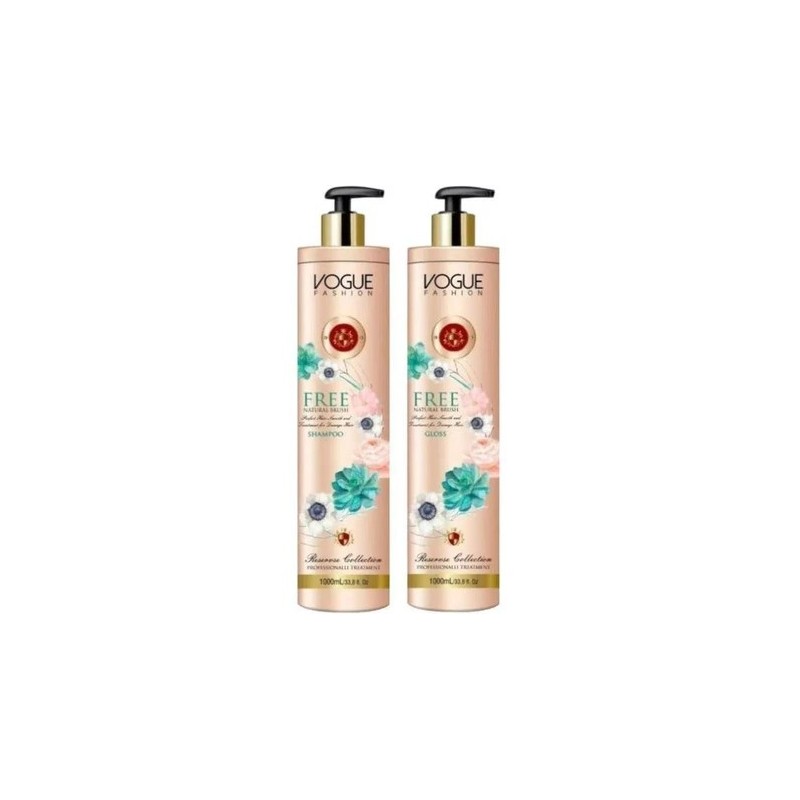 Free Natural Brush Straightening Blowout Treatment Smoothing Kit 2x1L - Vogue Beautecombeleza.com Free Natural Brush Straightening Blowout Treatment Smoothing Kit 2x1L - Vogue Beautecombeleza.com