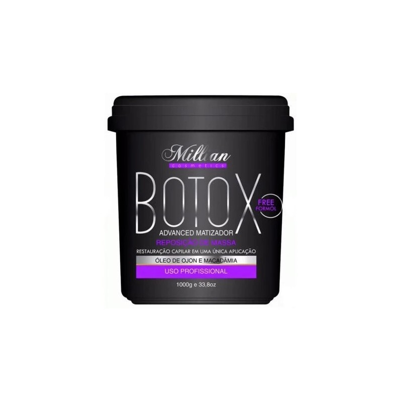 Botox Capilar Advanced Matizador 1Kg - Millian Beautecombeleza.com