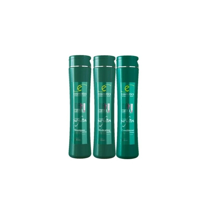 Perfect Curls Definition Moisturizing Hydration Treatment Kit 3x300 - Ecosmetics Beautecombeleza.com