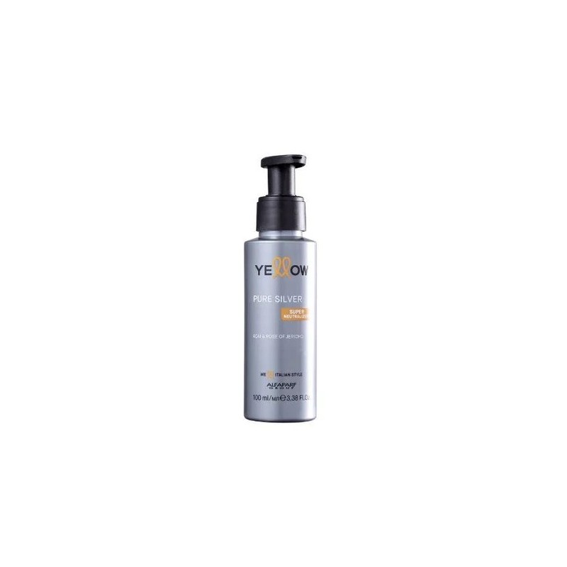 Pure Silver Açai Rose of Jericho Super Neutralizer Leave-In 100ml - Yellow Beautecombeleza.com