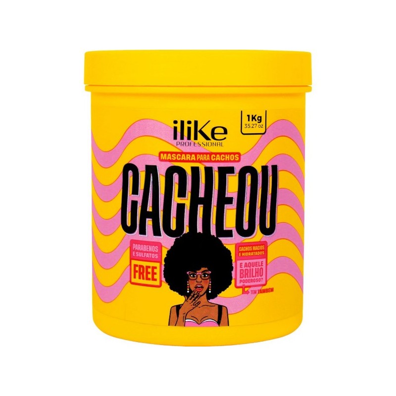 Cacheou Máscara 1Kg  -  iLike Professional Beautecombeleza.com