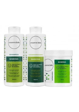 Essencials Kit Aloe Vera Babosa - 03 Products - iLike Professional Beautecombeleza.com