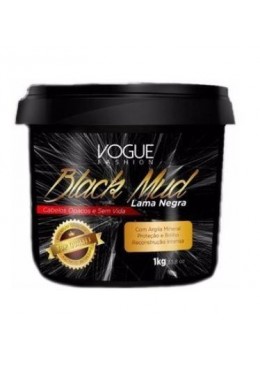 Botox Capilar Lama Negra Black Mud 1Kg - Vogue 
 Beautecombeleza.com