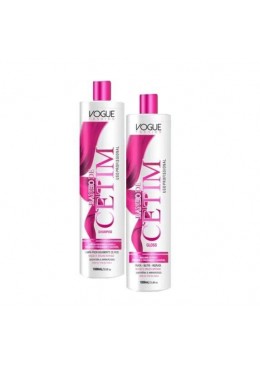 Escova Progressiva Banho De Cetim Kit 2x1L - Vogue Fashion Beautecombeleza.com