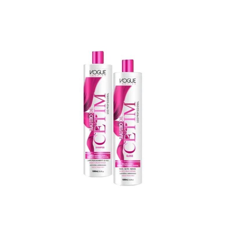 Lissage Brésilien Banho De Cetim Kit 2x1L - Vogue Fashion Beautecombeleza.com