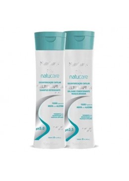 Desintoxicação e Peeling Capilar Natucare Kit 2x300ml - Natumaxx Beautecombeleza.com