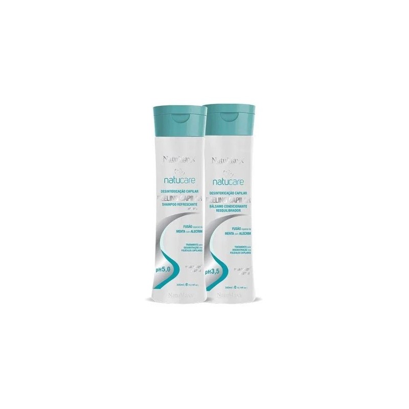 Desintoxicação e Peeling Capilar Natucare Kit 2x300ml - Natumaxx Beautecombeleza.com Desintoxicação e Peeling Capilar Natucare Kit 2x300ml - Natumaxx Beautecombeleza.com