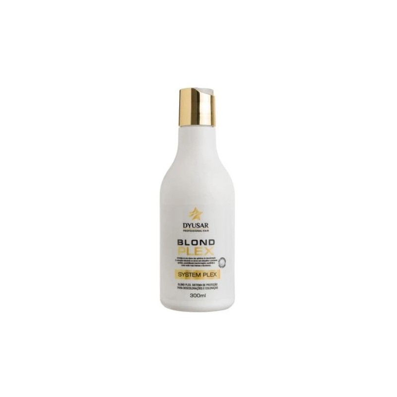 Blond System Plex Restorative Coloring/Discoloration Protector 300ml - Dyusar Beautecombeleza.com Blond System Plex Restorative Coloring/Discoloration Protector 300ml - Dyusar Beautecombeleza.com
