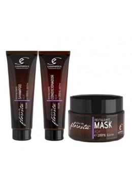 Native to the Forest Açaí Vegan Nourishing Rebuild Kit 3 Products - Ecosmetics Beautecombeleza.com