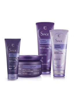 Siàge Loiro Expert Kit 4 Itens - Eudora Beautecombeleza.com